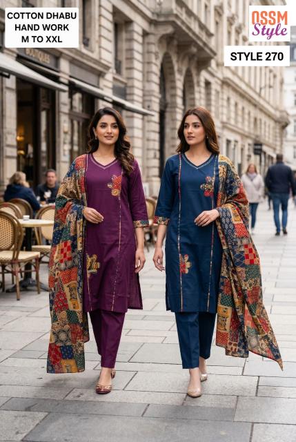 Ossm style 270 wholesale kurti manufacturers in ahmedabad